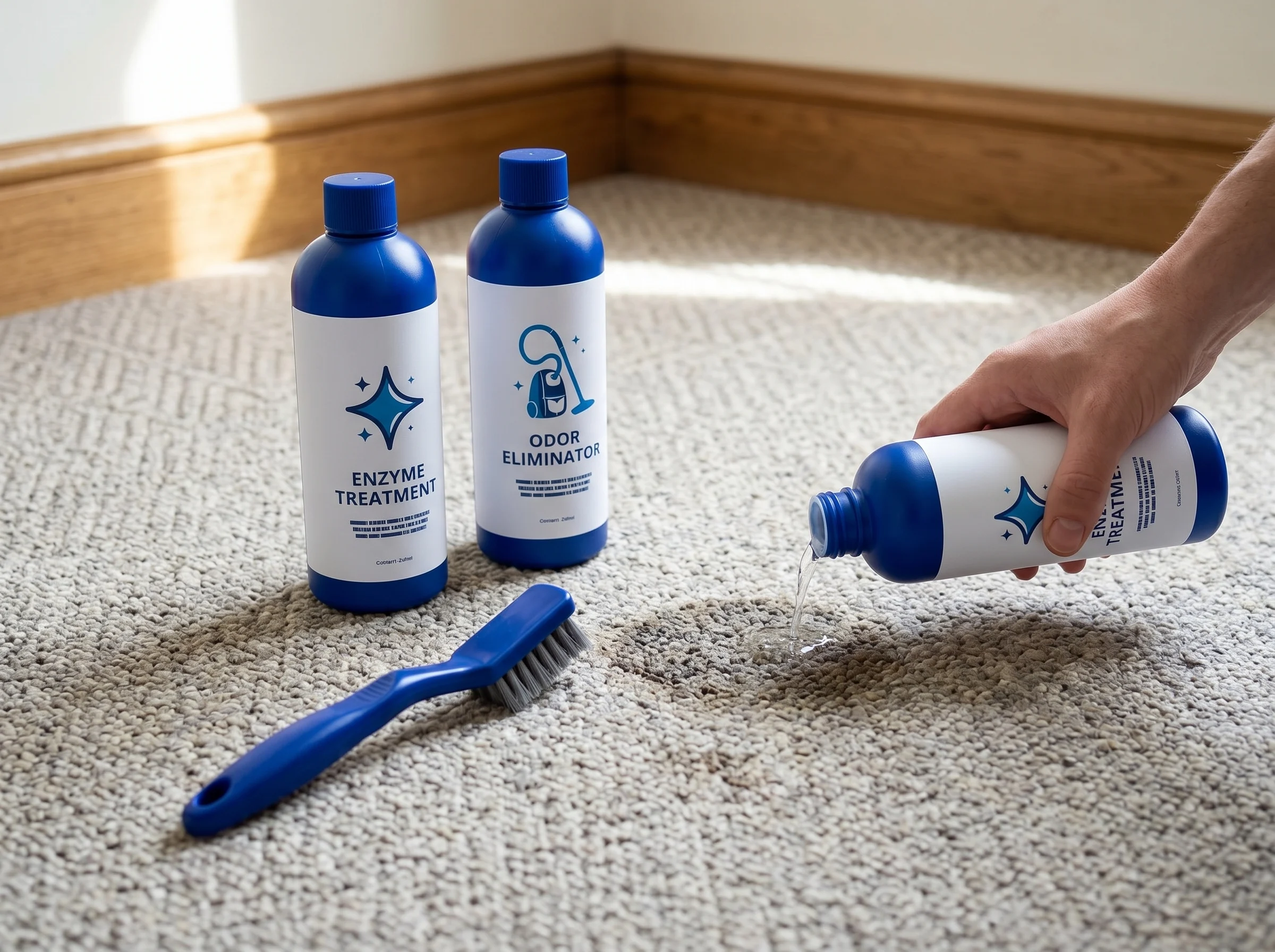 Pet stain follow-up